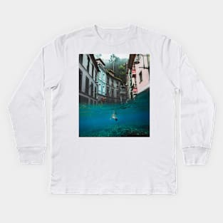 Water Town Kids Long Sleeve T-Shirt